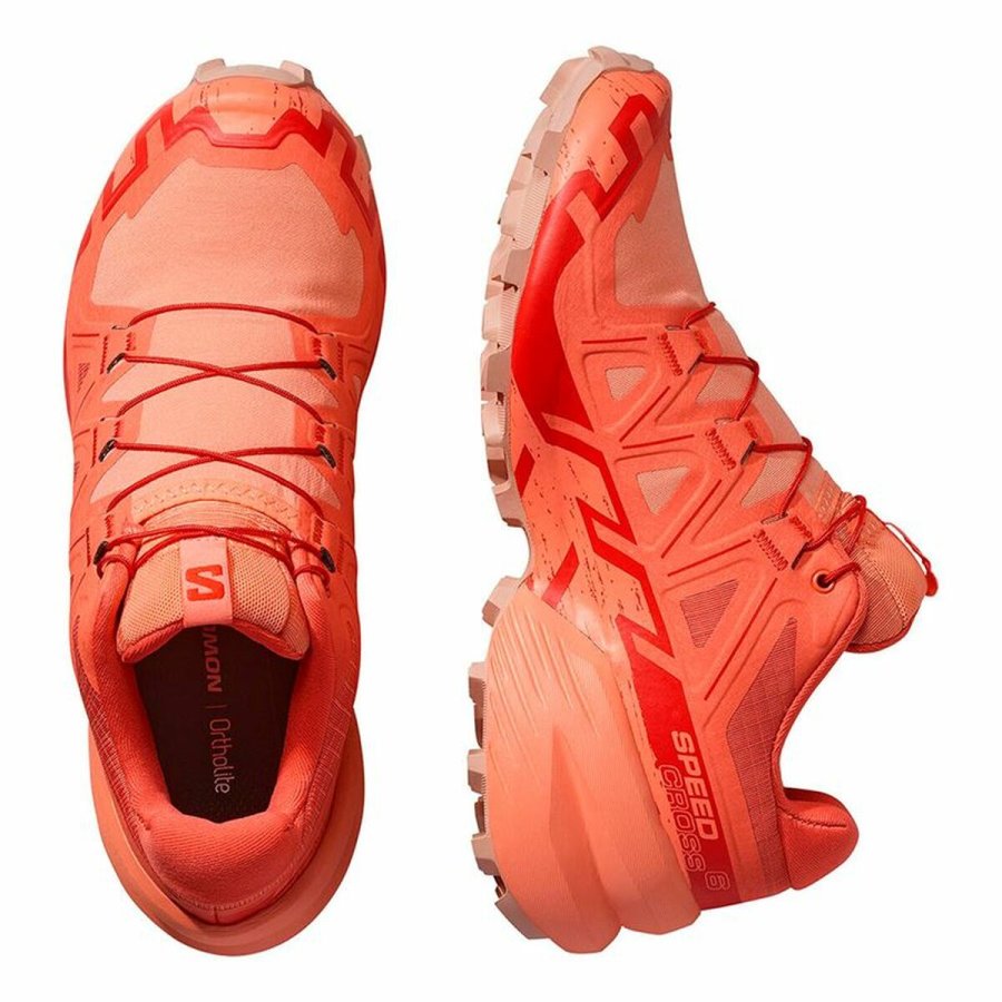 Lbesko til voksne Salomon Speedcross 6 Orange #4
