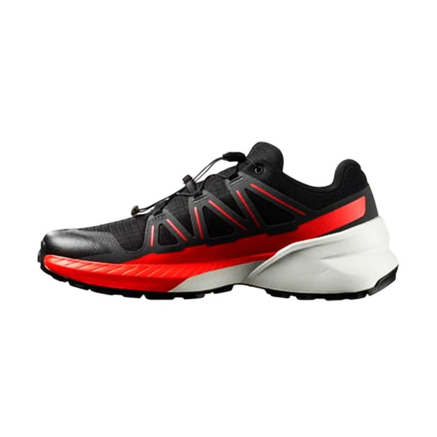 Trail l�besko til m�nd (bjergl�b) Salomon Speedcross Peak Sort R�d #2