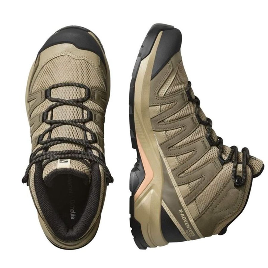Vandrest�vler Salomon X-Adventure Recon Mid Lys brun #4