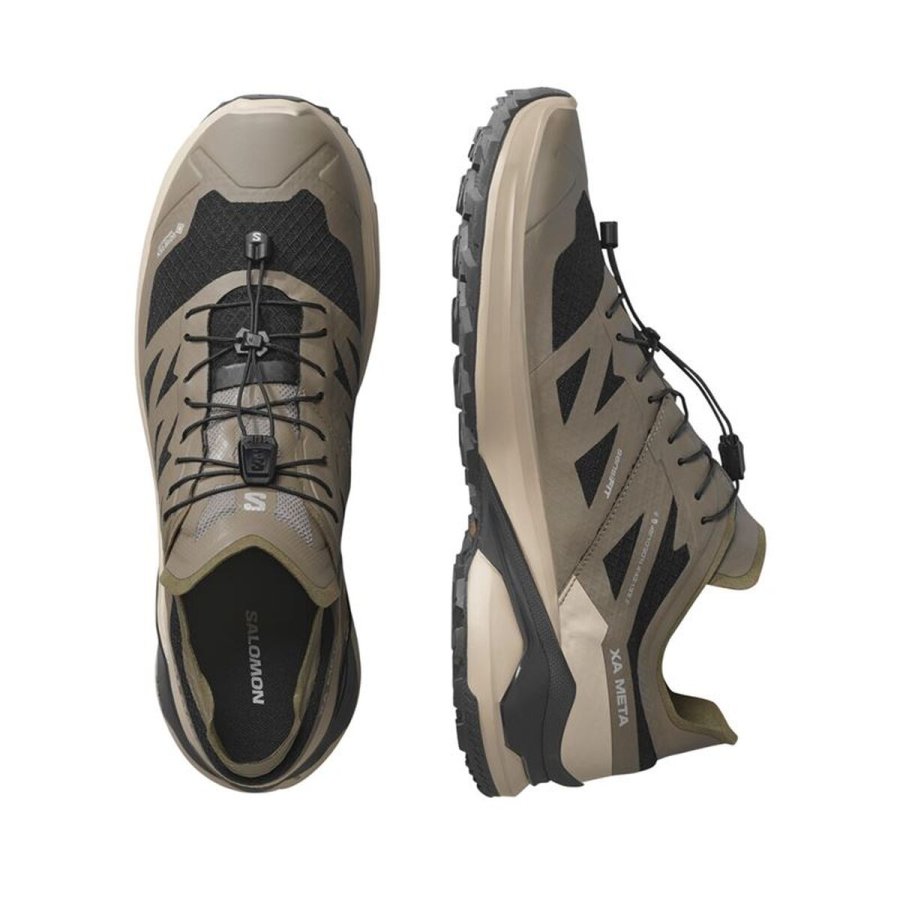 Trail l�besko til m�nd (bjergl�b) Salomon Xa Meta Gore-Tex Brun #4