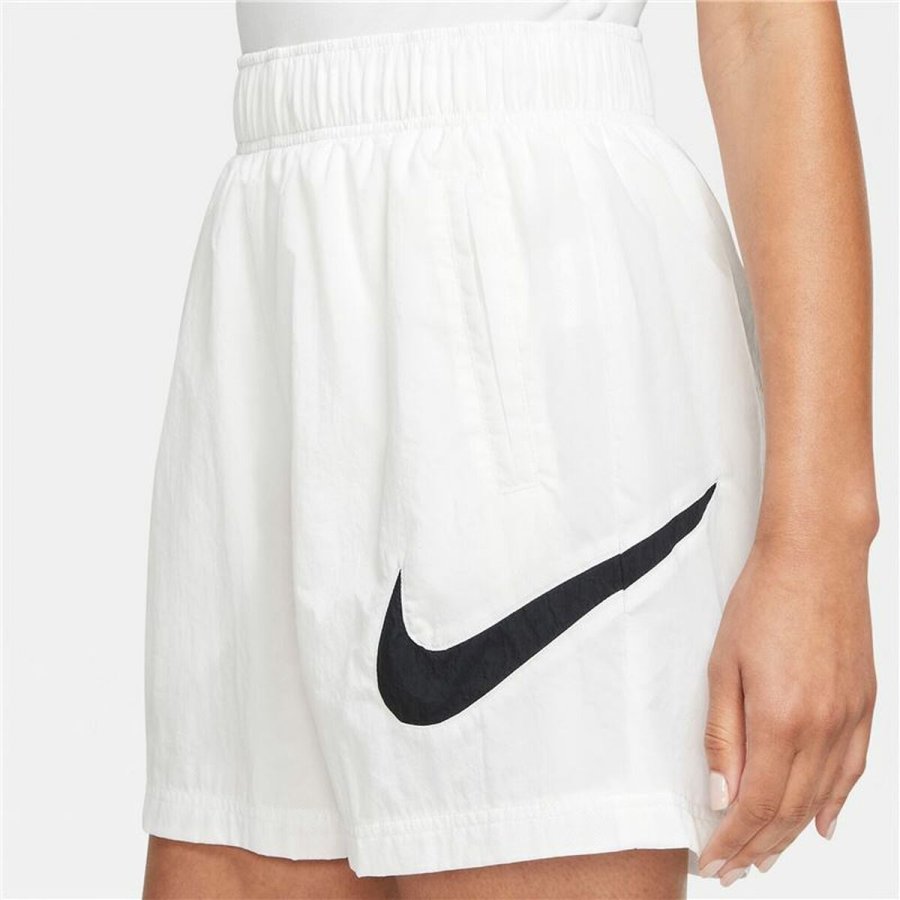Sport shorts til kvinder Nike Sportswear Essential Hvid #3