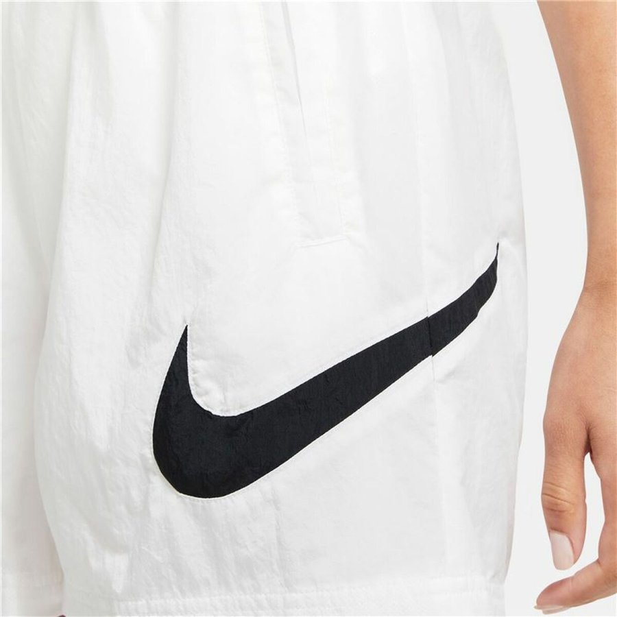 Sport shorts til kvinder Nike Sportswear Essential Hvid #4
