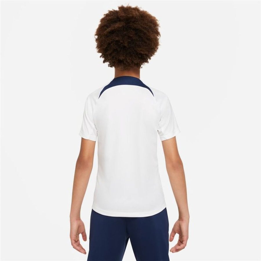 Kort�rmet fodboldtr�je til b�rn Nike Par�s Saint-Germain Strike Hvid #2