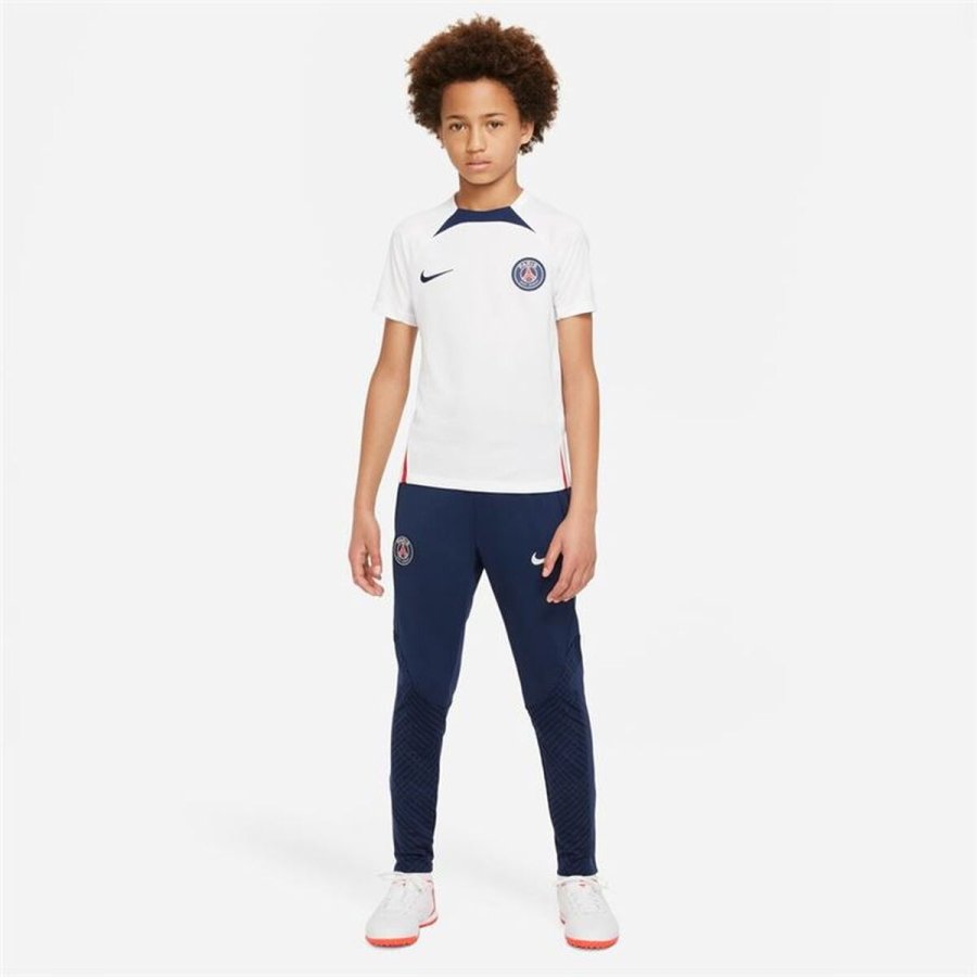 Kort�rmet fodboldtr�je til b�rn Nike Par�s Saint-Germain Strike Hvid #6