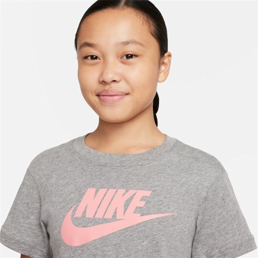 B�rne Kort�rmet T-shirt Nike Sportswear Gr� #6