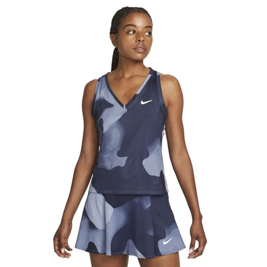 Tank top kvinder Nike DD8847-493 Marinebl� (XS) #1