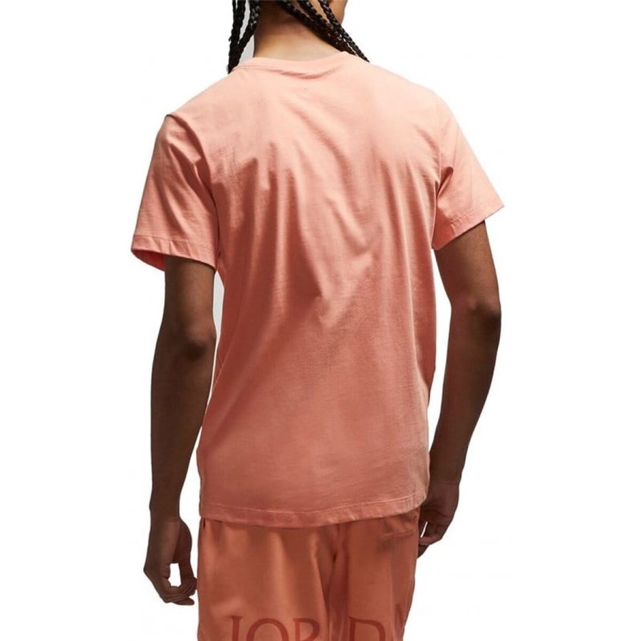Kort�rmet T-shirt til M�nd Nike DC7485-824 Laksefarvet #3
