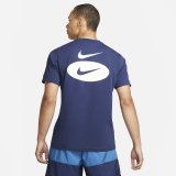 Kort�rmet T-shirt til M�nd Nike TEE ESS CORE 4 DM6409 410  Marinebl� #2