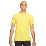 Kort�rmet T-shirt til M�nd Nike AR4997-765 Gul #1