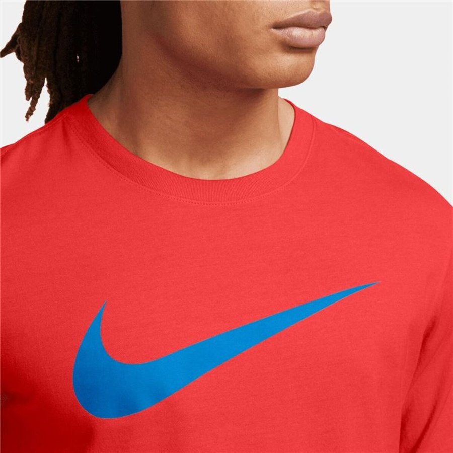 Kort�rmet T-shirt til M�nd Nike DC5094-696 R�d #4