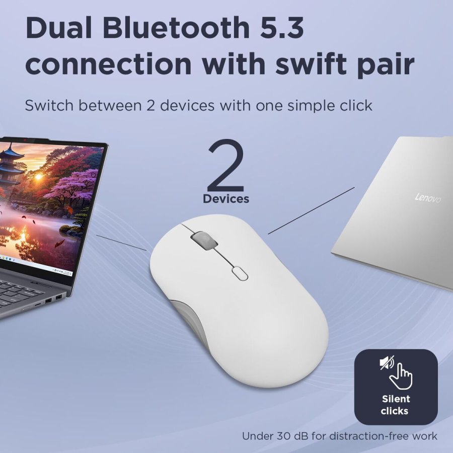 Mus Lenovo GY51S61907 Gr� 2400 dpi #3