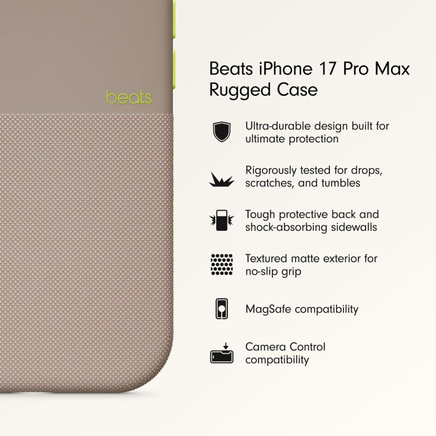 Mobilcover Beats iPhone 17 Pro Max Gr� Apple #3