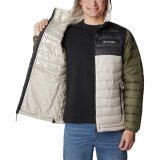 Sport Jakke til Mnd Columbia Powder Lite Beige #7