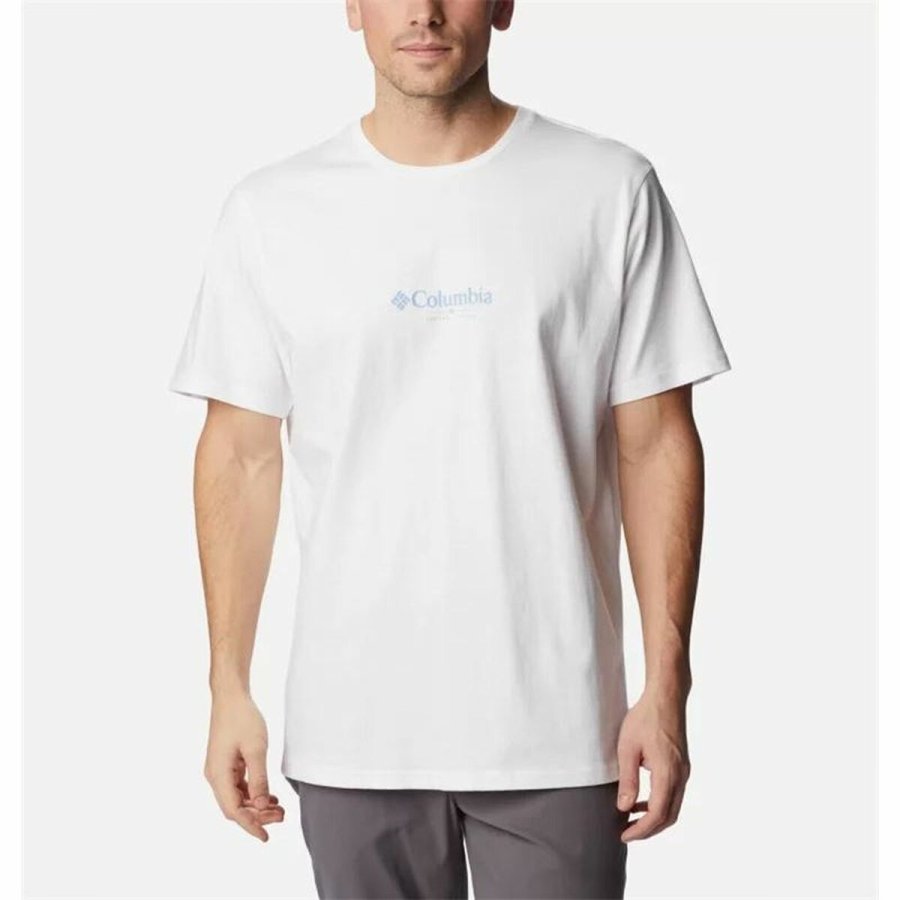 Kortrmet T-shirt til Mnd Columbia Explorers Canyon #1