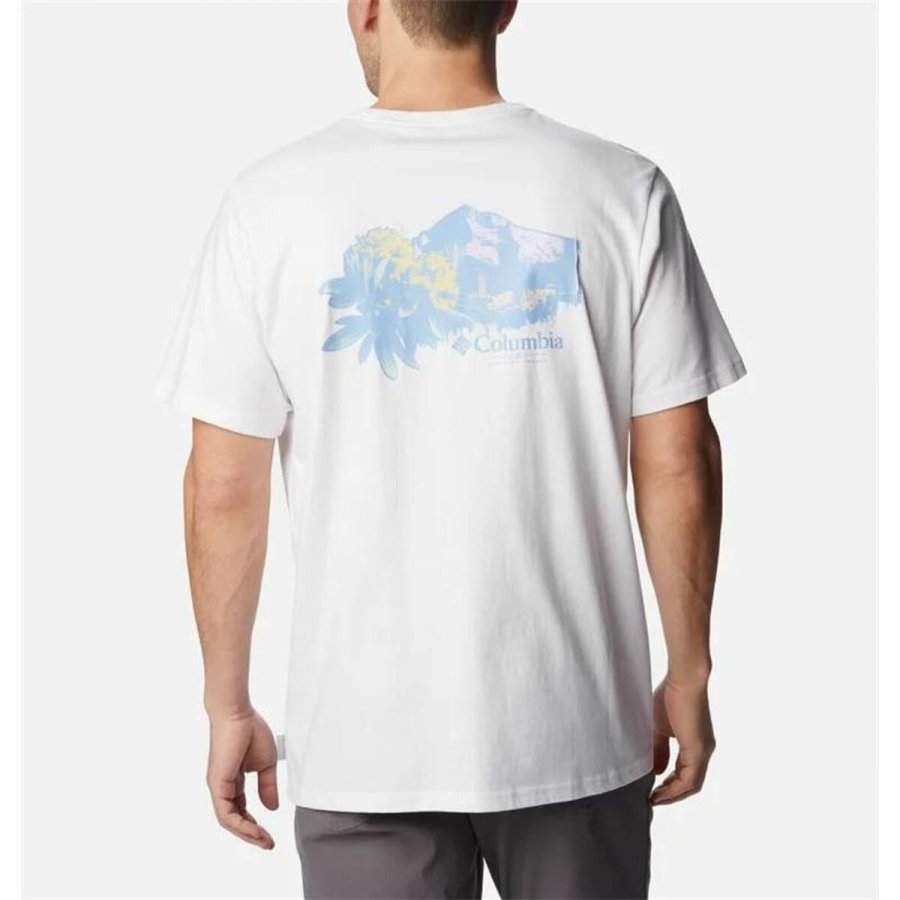 Kortrmet T-shirt til Mnd Columbia Explorers Canyon #2
