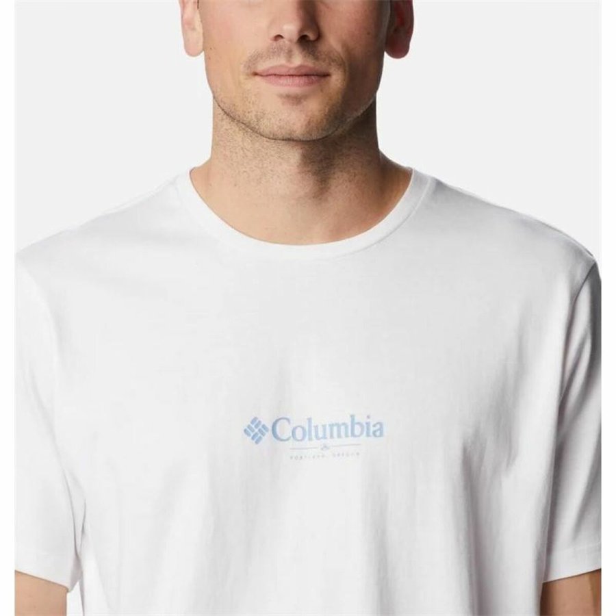 Kortrmet T-shirt til Mnd Columbia Explorers Canyon #4