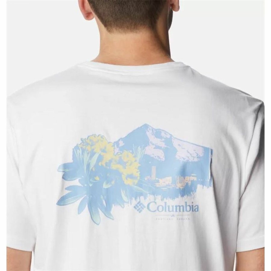 Kortrmet T-shirt til Mnd Columbia Explorers Canyon #5