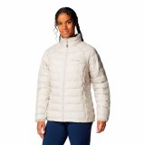 Sportsjakke til damer Columbia Powder Lite II Full Zip Hvid #1