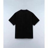 Kortrmet T-shirt til Mnd Napapijri S-Premium Ss Sort #2