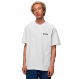 Kort�rmet T-shirt til M�nd Dickies Dighton Hvid #4
