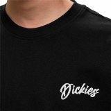 Kortrmet T-shirt til Mnd Dickies Dighton Sort #2