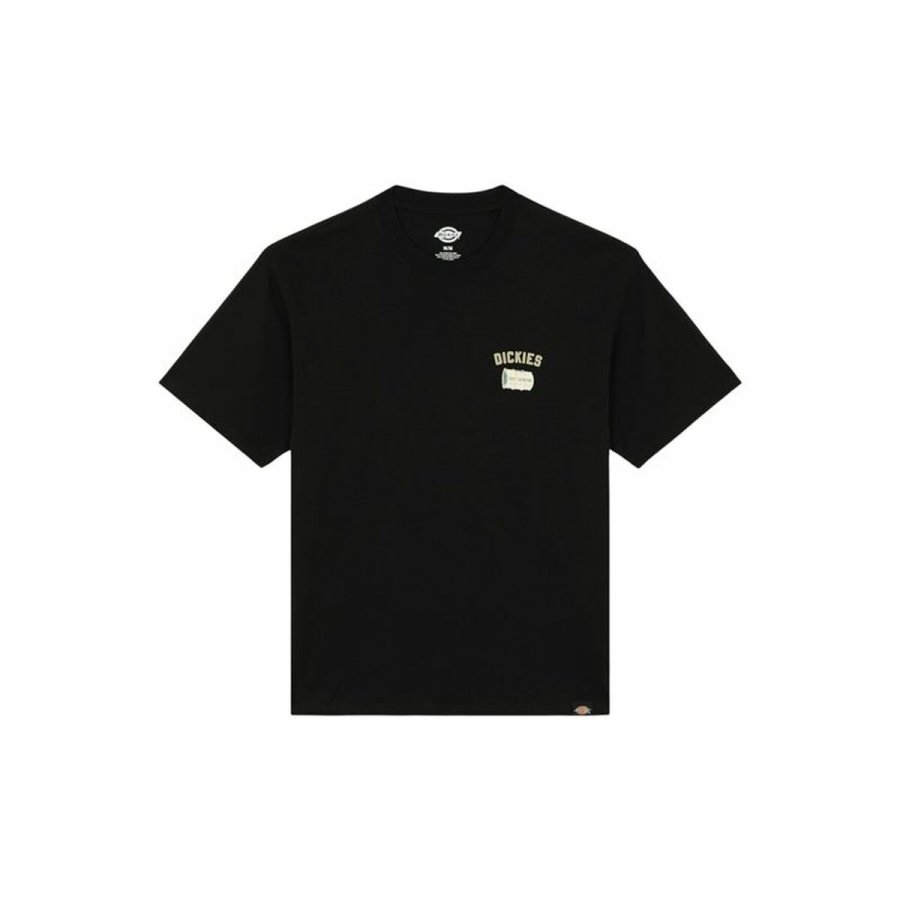 Kort�rmet T-shirt til M�nd Dickies Service Crew Ss Tee Sort #1