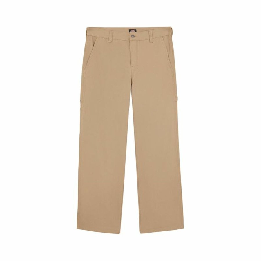 Bukser Dickies Canvas Carpenter Lighweight Desert Brun #1