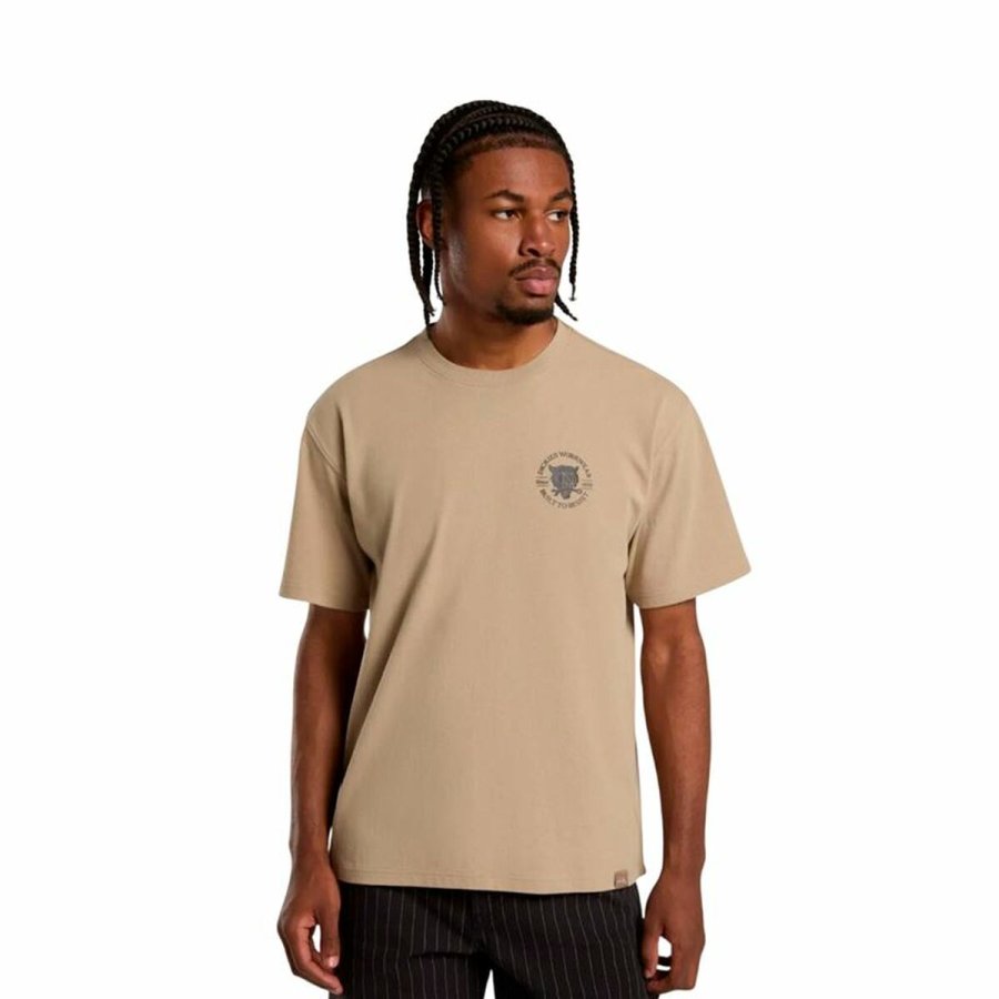 Kortrmet T-shirt til Mnd Dickies Wrench Ss Beige #1