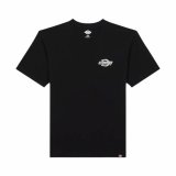 Kortrmet T-shirt til Mnd Dickies Wood Logo Sort #1