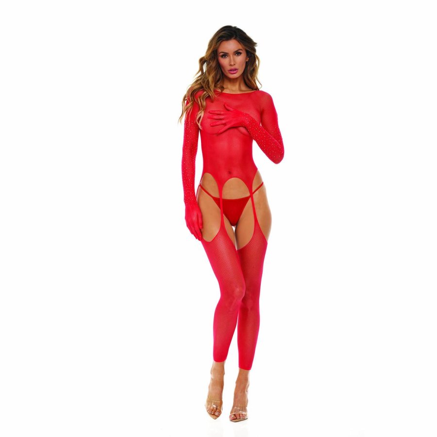 Bodystocking Ren� Rof� R�d (Onesize) #1