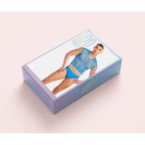 Undert�j S�t Rainbow Party Bl� L/XL #2