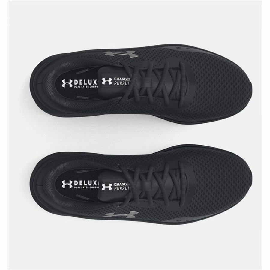 Lbesko til voksne Under Armour Charged Pursuit Sort #4
