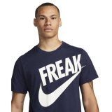 Kort�rmet T-shirt til M�nd Nike Giannis M�rkebl� #1