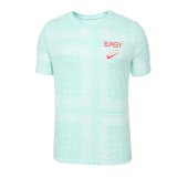 Kort�rmet T-shirt til M�nd Nike KD Cyan #1