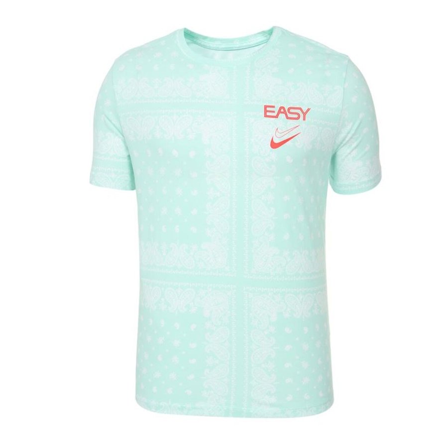 Kort�rmet T-shirt til M�nd Nike KD Cyan #1