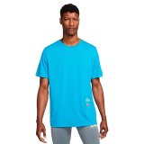 Kort�rmet T-shirt til M�nd Nike DR7671-446 Himmelbl� #1