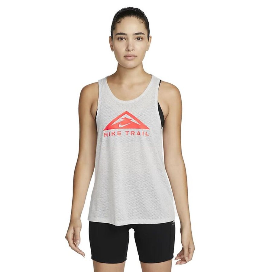 Tank top kvinder Nike Hvid #1