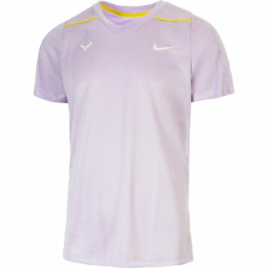 Kortrmet T-shirt til Mnd Nike Fall Rafa Challenger Lavendel #1