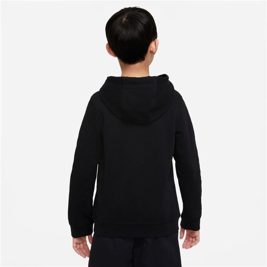 Sweatshirt til B�rn Nike DX2295-010 Sort #3