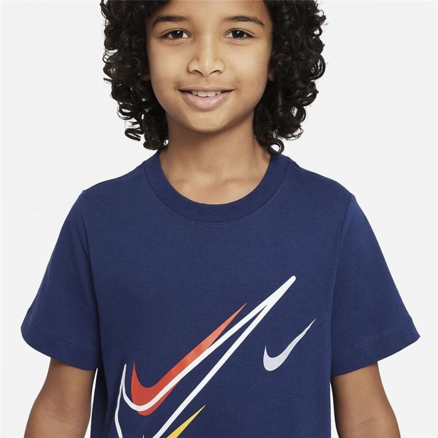 B�rne Kort�rmet T-shirt Nike DX2297-410 #3