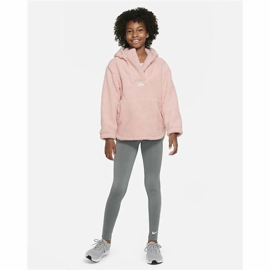 Sweatshirt til Brn Nike Therma-FIT Icon Clash Pink #6