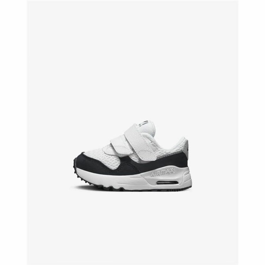 Sportssko til baby Nike Air Max Systm Sort Hvid #2