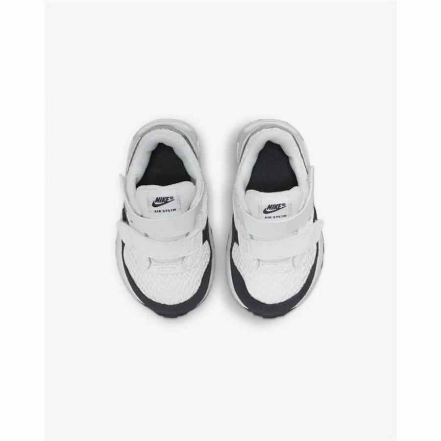 Sportssko til baby Nike Air Max Systm Sort Hvid #4