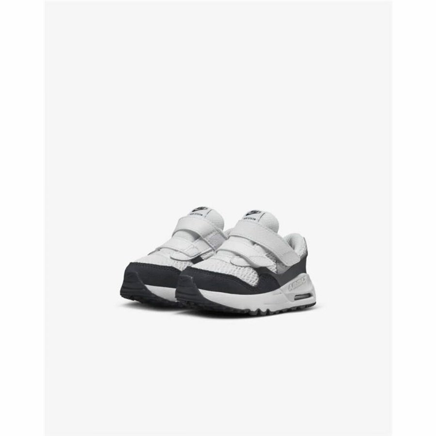 Sportssko til baby Nike Air Max Systm Sort Hvid #5