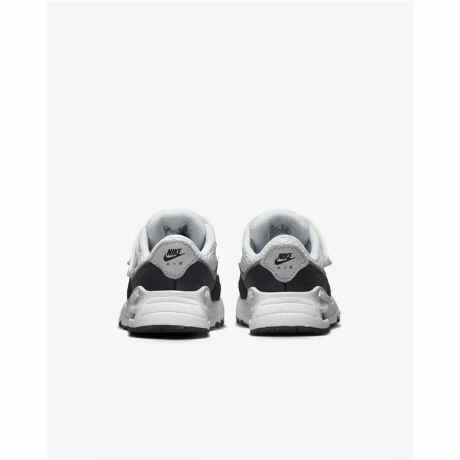 Sportssko til baby Nike Air Max Systm Sort Hvid #6