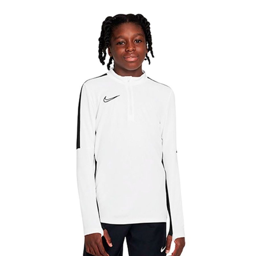 Lang�rmet T-shirt til B�rn Nike Dri-Fit Academy 23 Hvid #1