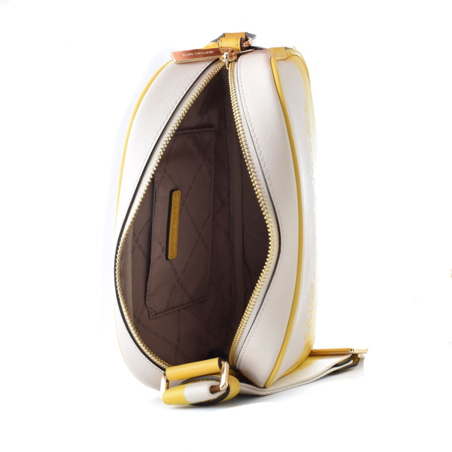 Skuldertaske Michael Kors JET SET TRAVEL Gul 22 x 15 x 6 cm #3