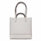 Skuldertaske Michael Kors Kelli Hvid 30 x 27 x 9 cm #2