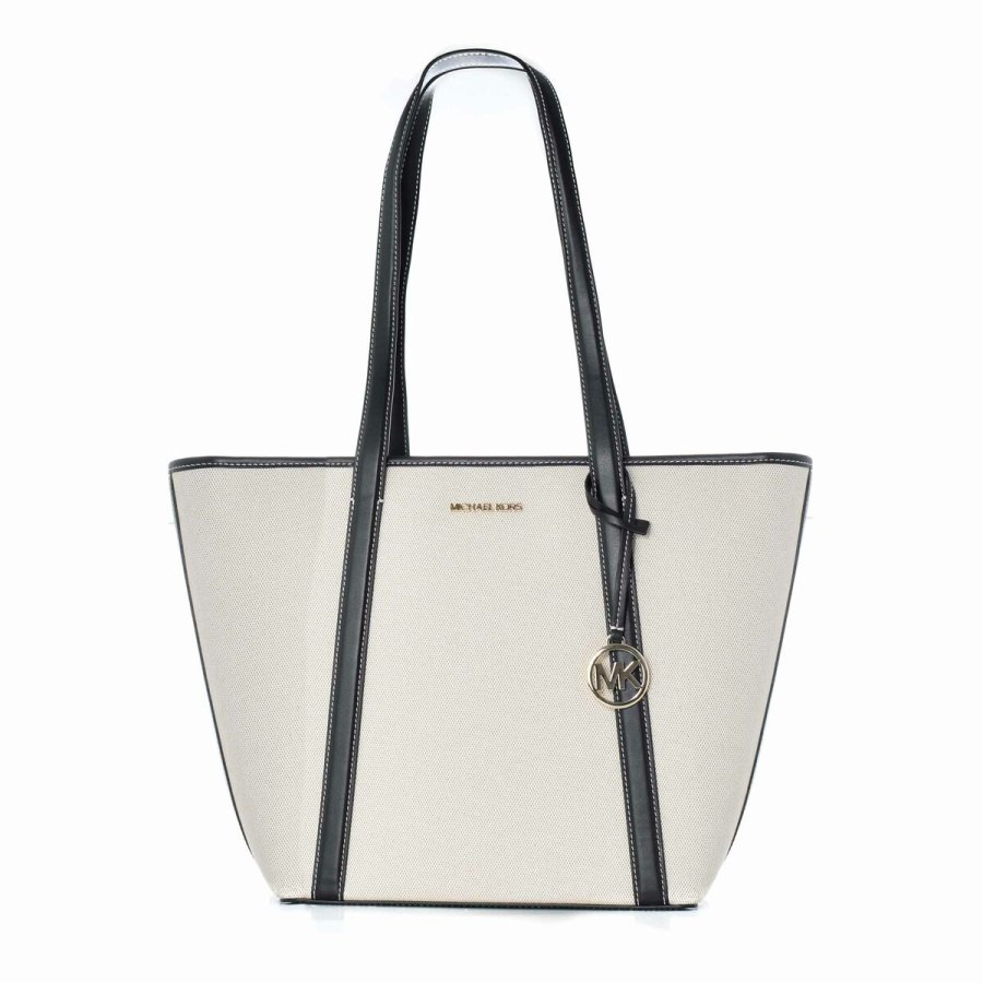Hndtasker til damer Michael Kors PRATT Hvid 29 x 28 x 12 cm #1