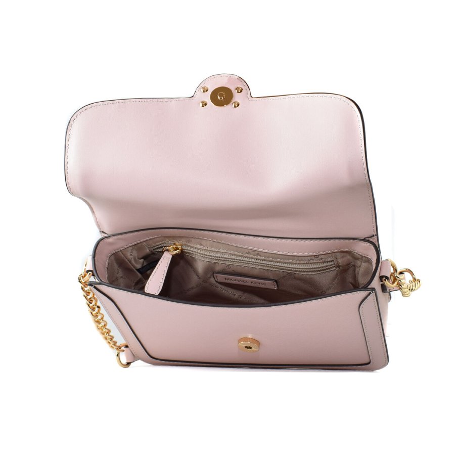 Skuldertaske Michael Kors Leida Pink 23 x 17 x 6 cm #3